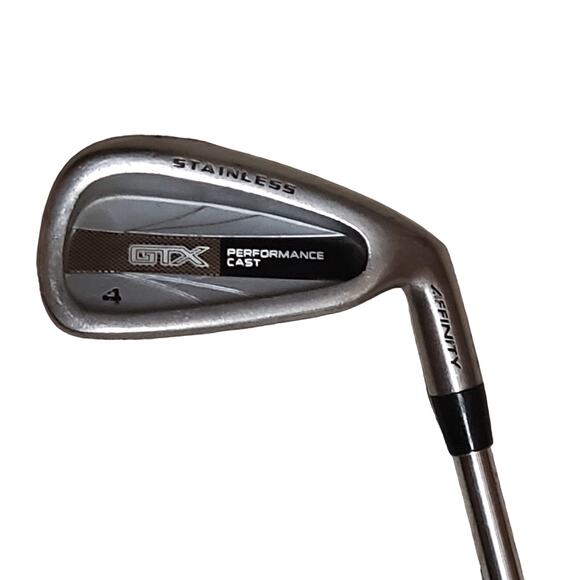Affinity GTX Performance Cast Stainless 4 Iron Regular Flex Steel 39.5" RH - Picture 2 of 9